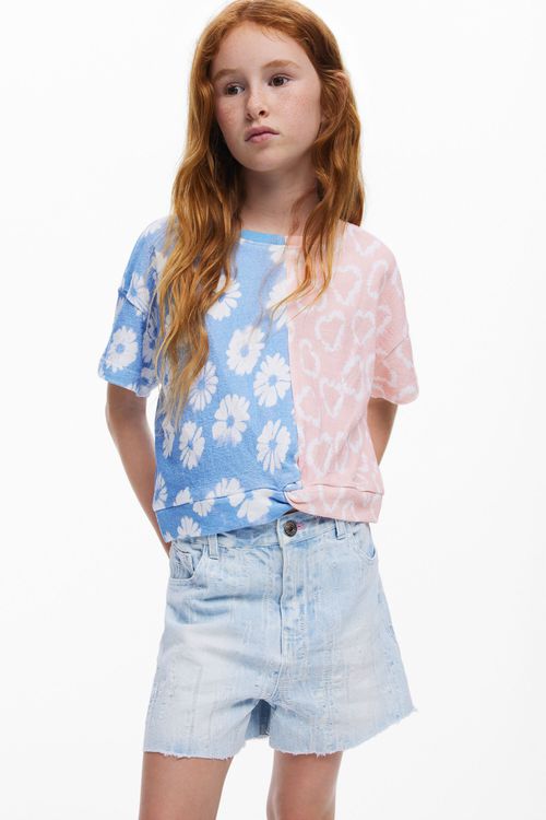 Two-tone T-shirt