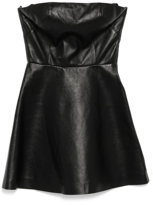 Midi bustier dress - Black