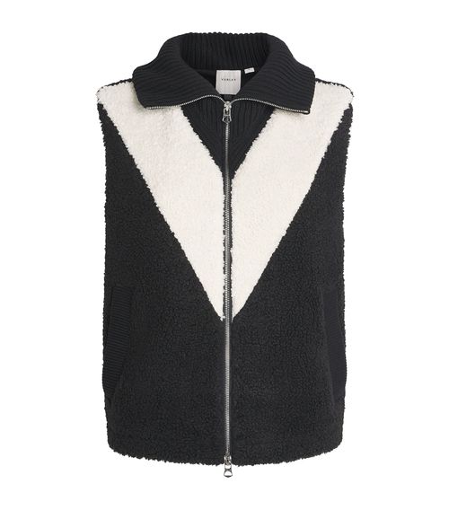 Bouclé Sherpa Caspian Gilet