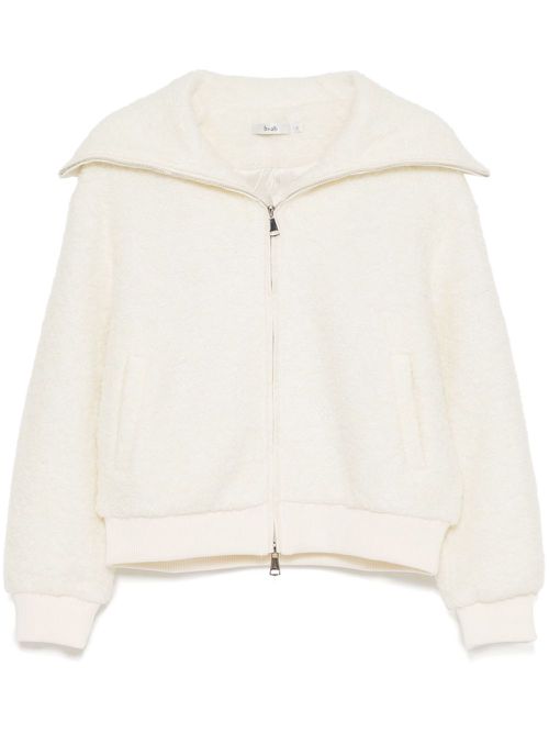 Faux-fur jacket - White
