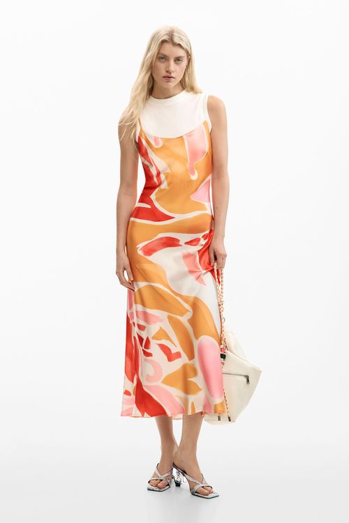 2-in-1 dress with strap