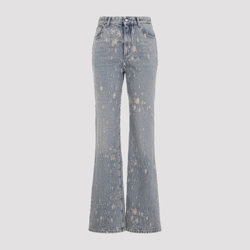 Distressed Feminine Fit Jeans
