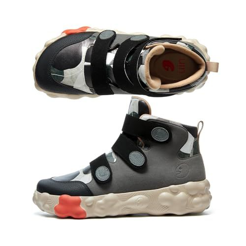UIN Men's Walking Travel Shoes Slip On Casual Lightweight Wide Toe Chunky Fashion Sneaker Figueras Ⅰ Van Gogh Sunflowers