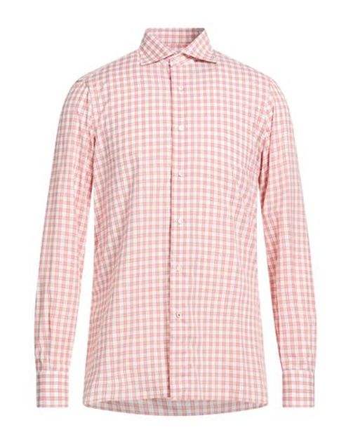 Man Shirt Brick Size 15 Cotton