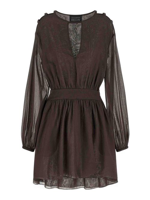 Cotton muslin dress