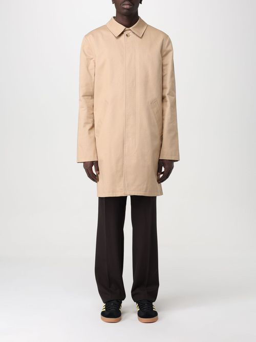 Trench Coat Men color Beige