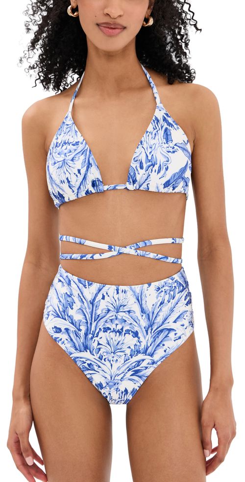Maai Swim Bikini Set Toile Blue