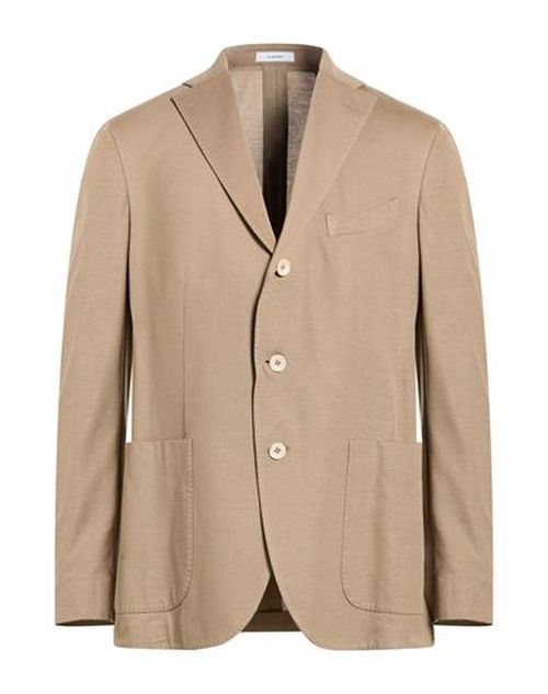 Man Blazer Sand Size 42 Cotton