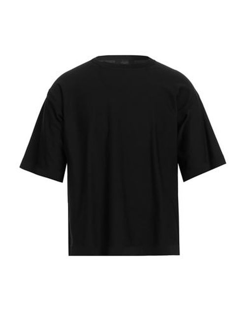 Maison Flâneur Man Sweater Black Size 38 Polypropylene, Cotton