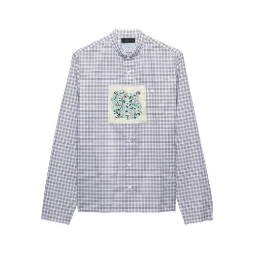 Check-pattern Pocket Shirt