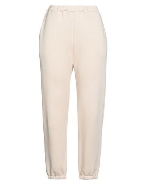 Woman Pants Beige Size S Cotton, Polyester