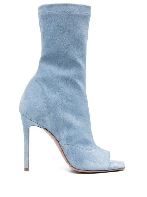 Amanda 105mm ankle boots - Blue