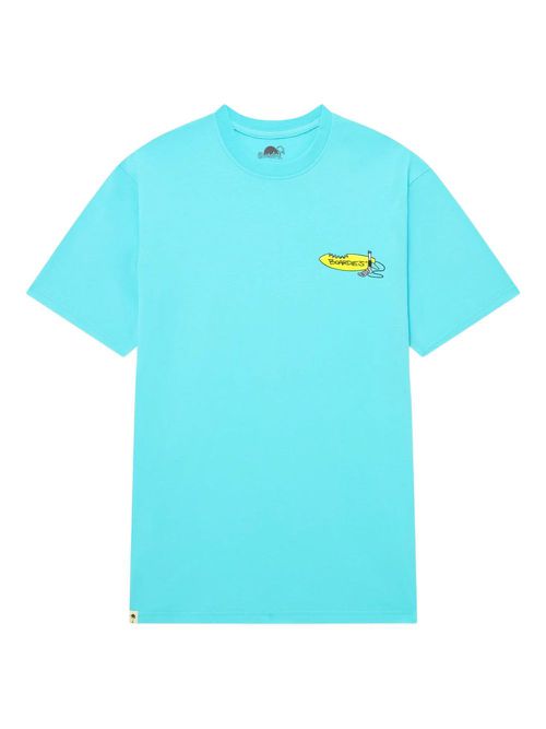 Graphic-print T-shirt - Blue