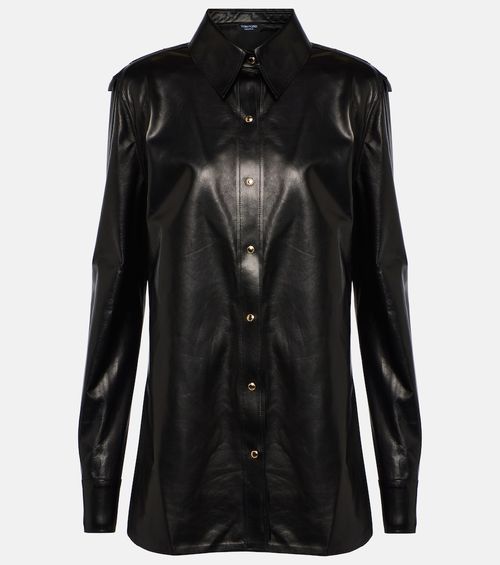Leather shirt
