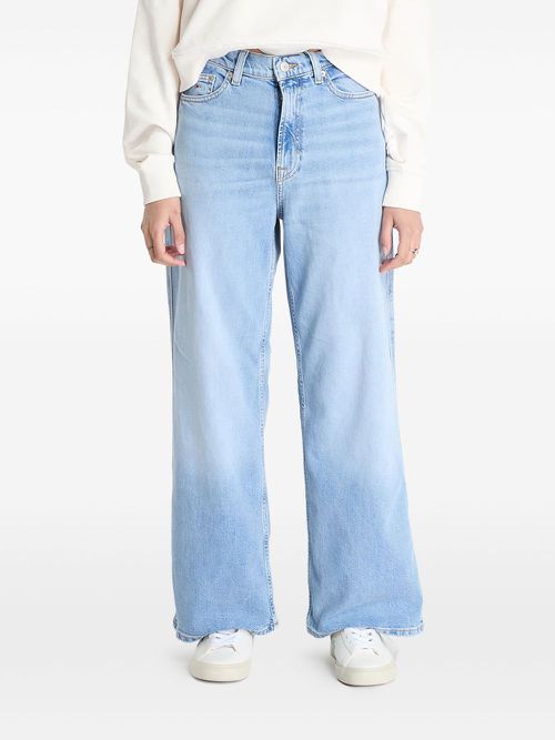 Claire high-rise wide-leg jeans - Blue