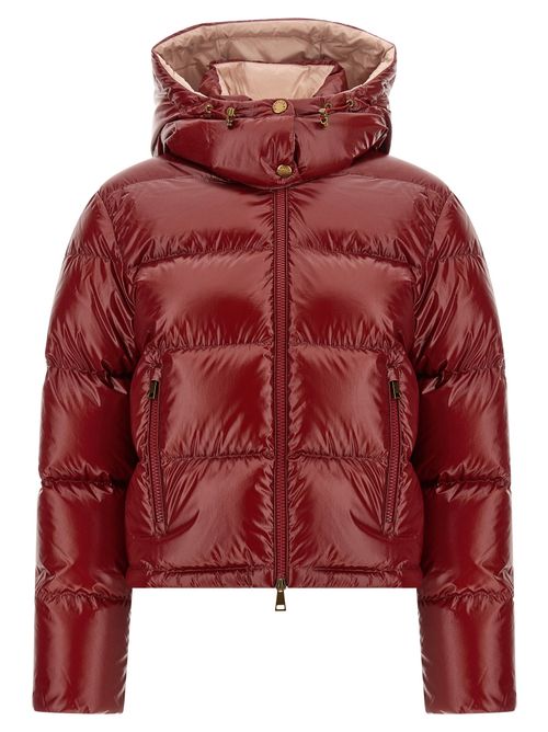 Nievole Down Jacket — Ruby Red