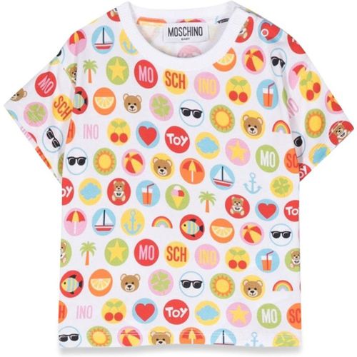 Moschino T Shirt Prints Circle