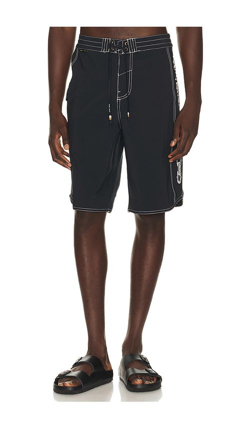 Dark Seas Windward Boardshort in Black. 30. Also