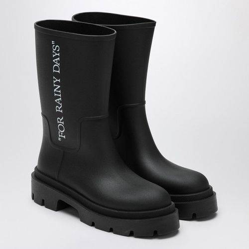 Off-White™ Boots For Rainy Days Black