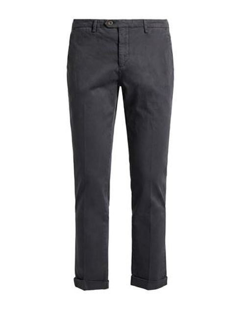 Man Pants Charcoal Size 33 Cotton, Elastane