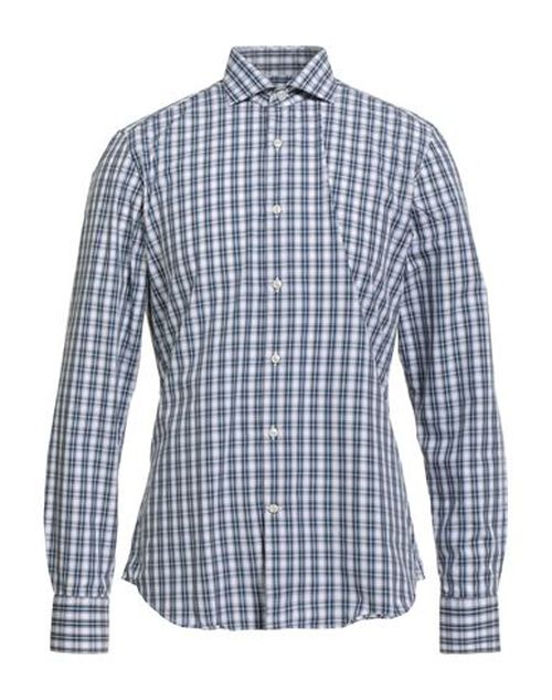 Man Shirt Navy Size 16 Cotton