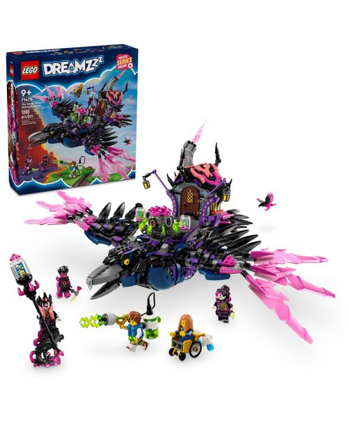 DREAMZzz The Never Witch's Midnight Raven Toy 71478 - Multi Color