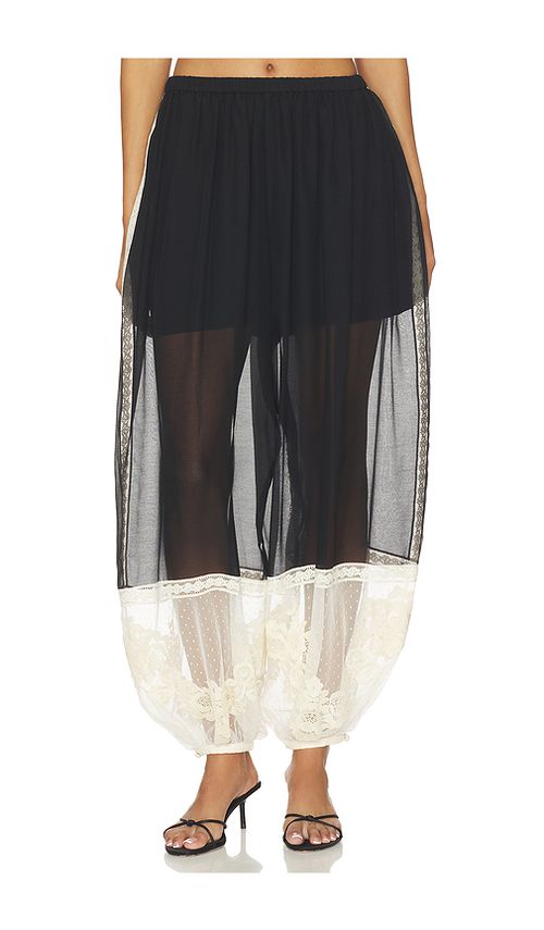 Zimmermann Roselight Harem Pant in Black. 3/L also