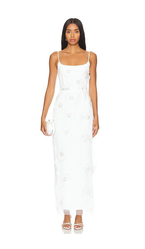 ELLIATT Dahlia Midi Dress in Ivory. - XS also in L