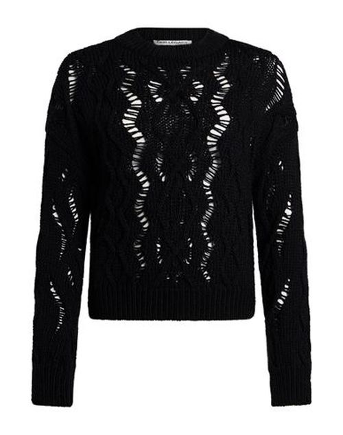 Woman Sweater Black Size 6 Wool