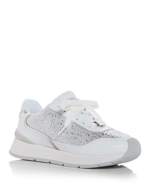 Women's Crystal Embellished Sneakers
