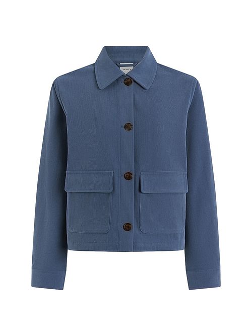 Women's Carlotta Corduroy Utility Jacket - Bijou Blue