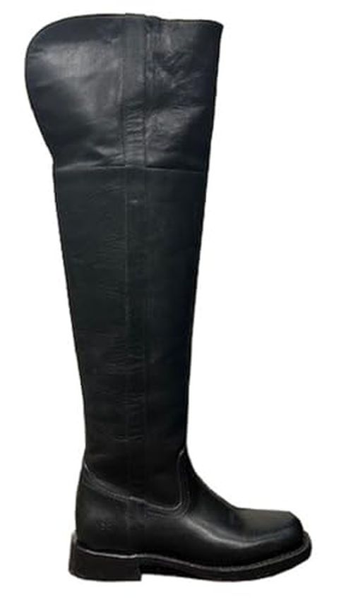 Frye Campus Low Heel Over the Knee Boot – Women’s Tall Leather Pull-On Boot