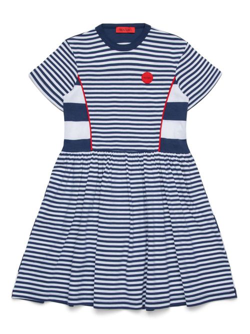 Striped dress - Blue