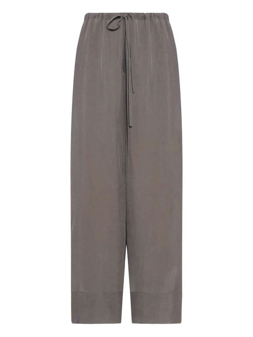 Enea drawstring trousers - Brown