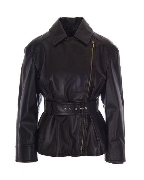 Black Shirt Collar Jacket