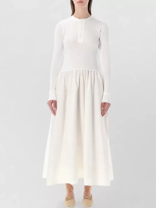 Polo Ralph Lauren - maxi dress crew neck long sleeve
