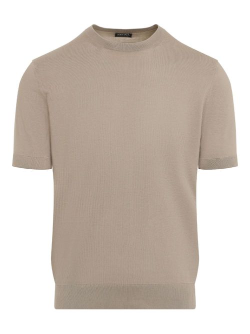 Zegna cotton T-shirt - Neutrals