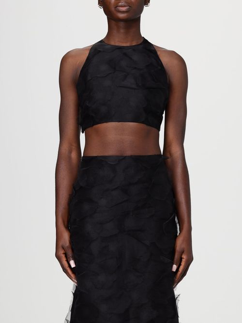Top Woman color Black