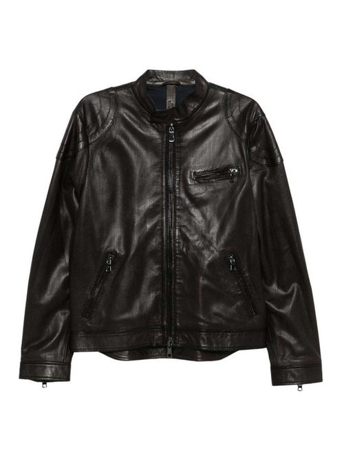Rouge jacket in black leather