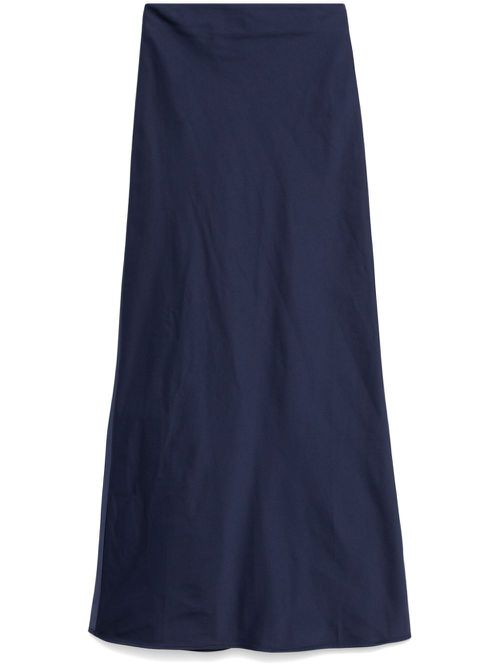 X Gieves & Hawkes Belmont maxi skirt - Blue