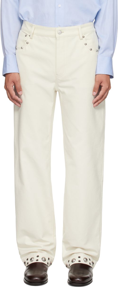 Off-White Studded Trousers