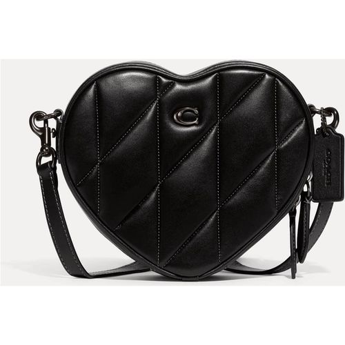 Coach Quilted Heart Leather Crossbody Bag