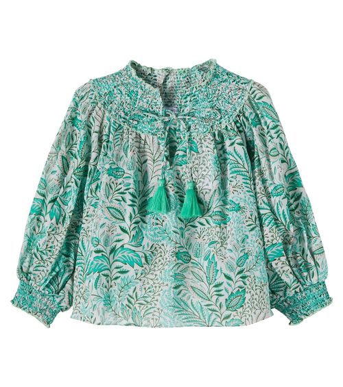 Ysee printed cotton blouse