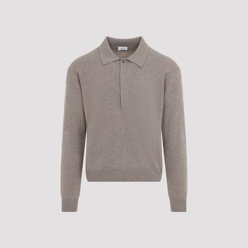 Men's Wool Polo Neck Knit Sweater