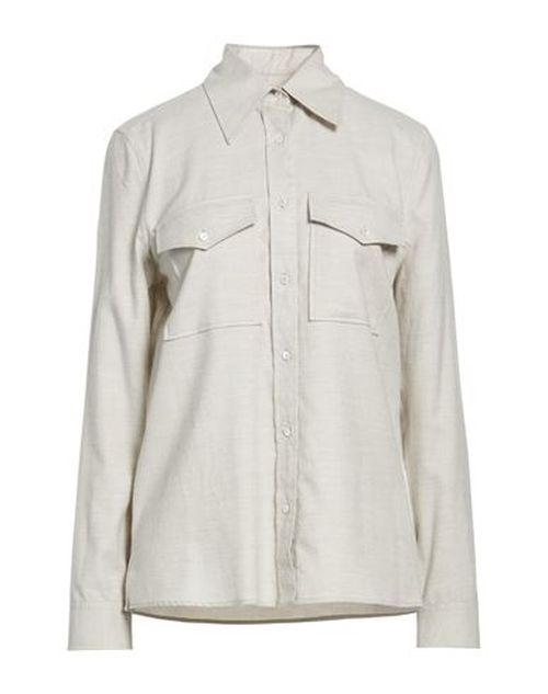 Woman Shirt Light grey Size 6 Cotton