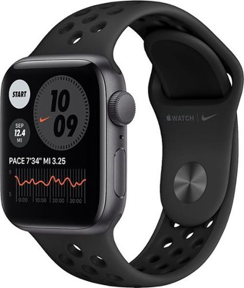 GSRF Watch Nike SE (GPS) 40mm Space Gray Aluminum Case with Anthracite/Black Nike Sport Band - Space Gray