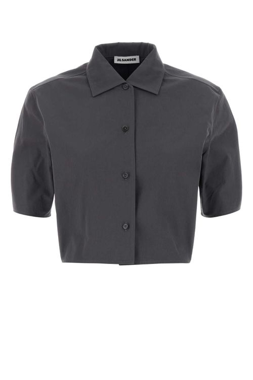Cotton Shirt — Gray