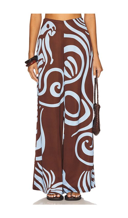 Eugenia Fernandez Senda Pants in Brown.  S. Also in L