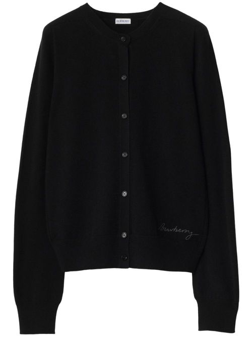Cashmere cardigan - Black