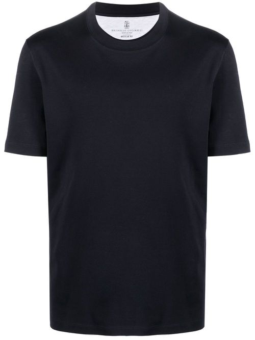 Crew-neck T-shirt - Blue